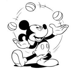 Dessin à colorier: Mickey (Films d'animation) #170103 - Coloriages à Imprimer Gratuits