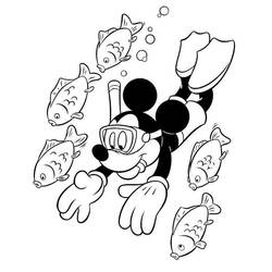 Dessin à colorier: Mickey (Films d'animation) #170114 - Coloriages à Imprimer Gratuits