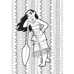 Dessin à colorier: Moana (Films d'Animation) #181304 - Coloriages à Imprimer Gratuits