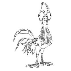 Dessin à colorier: Moana (Films d'Animation) #181310 - Coloriages à Imprimer Gratuits