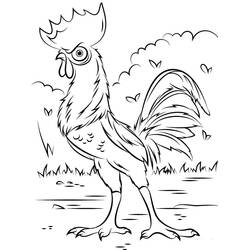 Dessin à colorier: Moana (Films d'Animation) #181312 - Coloriages à Imprimer Gratuits