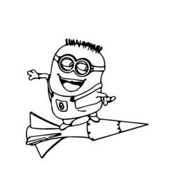 Dessin à colorier: Moi, Moche et Méchant (Films d'Animation) #130345 - Coloriages à Imprimer Gratuits