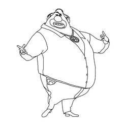 Coloriage Moi, Moche et Méchant (Films d'Animation) #199746 à imprimer et colorier