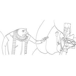 Coloriage Moi, Moche et Méchant (Films d'Animation) #199750 à imprimer et colorier