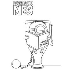 Coloriage Moi, Moche et Méchant (Films d'Animation) #199755 à imprimer et colorier