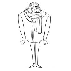 Coloriage Moi, Moche et Méchant (Films d'Animation) #199758 à imprimer et colorier