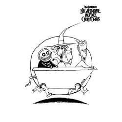 Dessin à colorier: Monsieur Jack (Films d'Animation) #202312 - Coloriages à Imprimer Gratuits