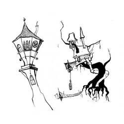 Dessin à colorier: Monsieur Jack (Films d'Animation) #202314 - Coloriages à Imprimer Gratuits