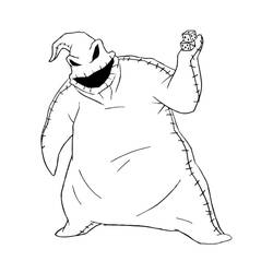 Dessin à colorier: Monsieur Jack (Films d'Animation) #202320 - Coloriages à Imprimer Gratuits