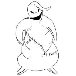 Dessin à colorier: Monsieur Jack (Films d'Animation) #202321 - Coloriages à Imprimer Gratuits