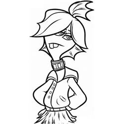 Coloriage Monstres Academy (Films d'Animation) #206369 à imprimer et colorier