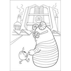 Coloriage Monstres Academy (Films d'Animation) #206370 à imprimer et colorier