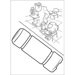 Coloriage Monstres Academy (Films d'Animation) #206385 à imprimer et colorier