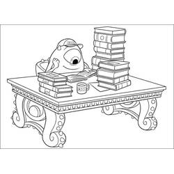 Coloriage Monstres Academy (Films d'Animation) #206386 à imprimer et colorier
