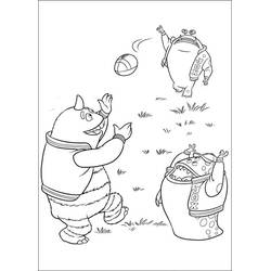 Coloriage Monstres Academy (Films d'Animation) #206389 à imprimer et colorier