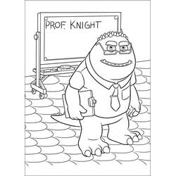 Coloriage Monstres Academy (Films d'Animation) #206395 à imprimer et colorier