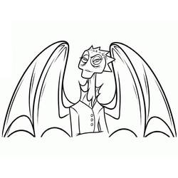 Coloriage Monstres Academy (Films d'Animation) #206396 à imprimer et colorier