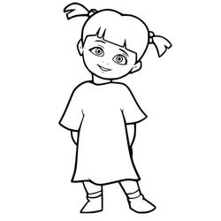 Coloriage Monstres et Cie (Films d'Animation) #198344 à imprimer et colorier