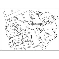 Coloriage Monstres et Cie (Films d'Animation) #198383 à imprimer et colorier