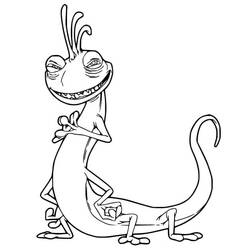 Coloriage Monstres et Cie (Films d'Animation) #198390 à imprimer et colorier