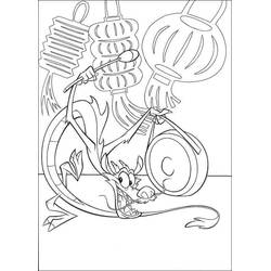 Coloriage Mulan (Films d'Animation) #182200 à imprimer et colorier