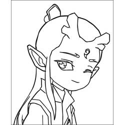 Dessin à colorier: Ne Zha (Films d'Animation) #218654 - Coloriages à Imprimer Gratuits