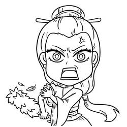 Dessin à colorier: Ne Zha (Films d'Animation) #218661 - Coloriages à Imprimer Gratuits