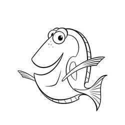 Dessin à colorier: Nemo (Films d'Animation) #188535 - Coloriages à Imprimer Gratuits