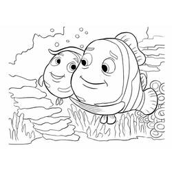Dessin à colorier: Nemo (Films d'Animation) #188545 - Coloriages à Imprimer Gratuits
