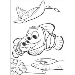Dessin à colorier: Nemo (Films d'Animation) #188548 - Coloriages à Imprimer Gratuits
