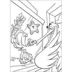 Dessin à colorier: Nemo (Films d'Animation) #188554 - Coloriages à Imprimer Gratuits