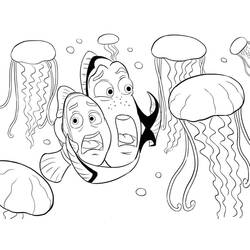 Dessin à colorier: Nemo (Films d'Animation) #188563 - Coloriages à Imprimer Gratuits