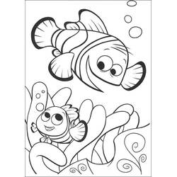 Dessin à colorier: Nemo (Films d'Animation) #188569 - Coloriages à Imprimer Gratuits