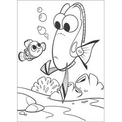 Dessin à colorier: Nemo (Films d'Animation) #188570 - Coloriages à Imprimer Gratuits