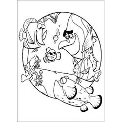 Dessin à colorier: Nemo (Films d'Animation) #188574 - Coloriages à Imprimer Gratuits