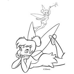 Dessin à colorier: Peter Pan (Films d'animation) #128870 - Coloriages à Imprimer Gratuits