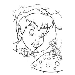 Dessin à colorier: Peter Pan (Films d'animation) #128928 - Coloriages à Imprimer Gratuits