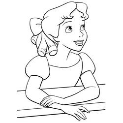 Dessin à colorier: Peter Pan (Films d'animation) #128986 - Coloriages à Imprimer Gratuits