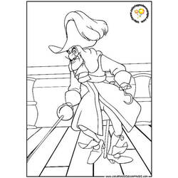 Dessin à colorier: Peter Pan (Films d'animation) #129003 - Coloriages à Imprimer Gratuits