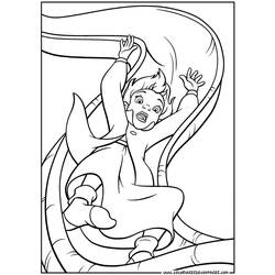 Dessin à colorier: Peter Pan (Films d'animation) #129040 - Coloriages à Imprimer Gratuits