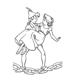 Dessin à colorier: Peter Pan (Films d'animation) #129061 - Coloriages à Imprimer Gratuits
