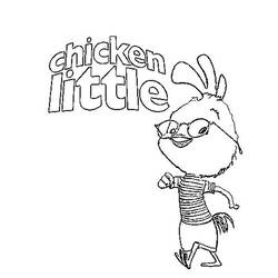 Dessin à colorier: Petit Poulet (Chicken Little) (Films d'animation) #72688 - Coloriages à Imprimer Gratuits