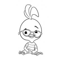 Dessin à colorier: Petit Poulet (Chicken Little) (Films d'animation) #73096 - Coloriages à imprimer