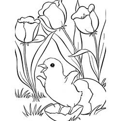 Dessin à colorier: Petit Poulet (Chicken Little) (Films d'animation) #73127 - Coloriages à Imprimer Gratuits