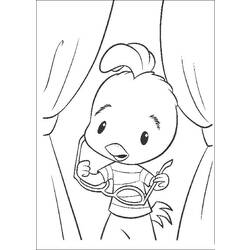 Dessin à colorier: Petit Poulet (Chicken Little) (Films d'animation) #73178 - Coloriages à Imprimer Gratuits