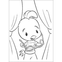 Dessin à colorier: Petit Poulet (Chicken Little) (Films d'animation) #73251 - Coloriages à Imprimer Gratuits