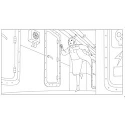 Coloriage Phantom Boy (Films d'Animation) #199677 à imprimer et colorier