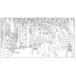 Coloriage Phantom Boy (Films d'Animation) #199681 à imprimer et colorier