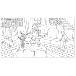 Coloriage Phantom Boy (Films d'Animation) #199682 à imprimer et colorier