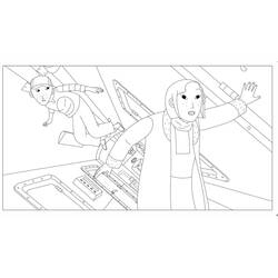 Coloriage Phantom Boy (Films d'Animation) #199684 à imprimer et colorier